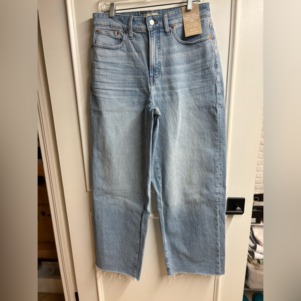 Madewell - Curvy Perfect Vintage Wide Leg Crop